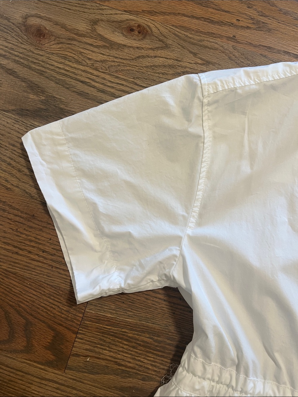 Women’s white midi dress size XSmall EUC - Picture 4 of 9